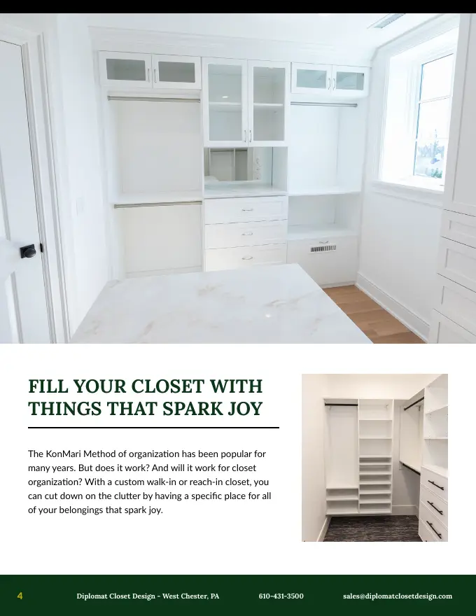 The Closet Lookbook, sample page 4