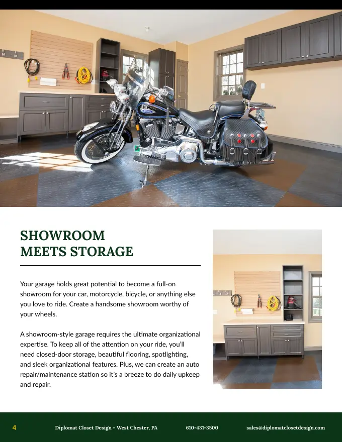 The Garage Lookbook, sample page 4