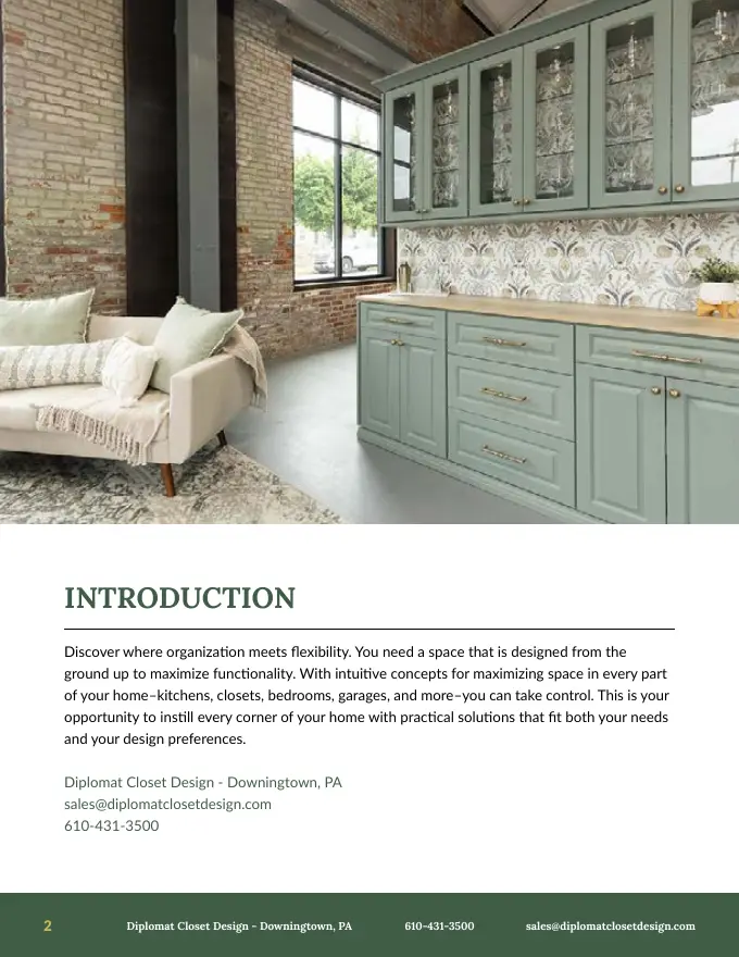 Renovating & Maximizing Your Space, sample page 2
