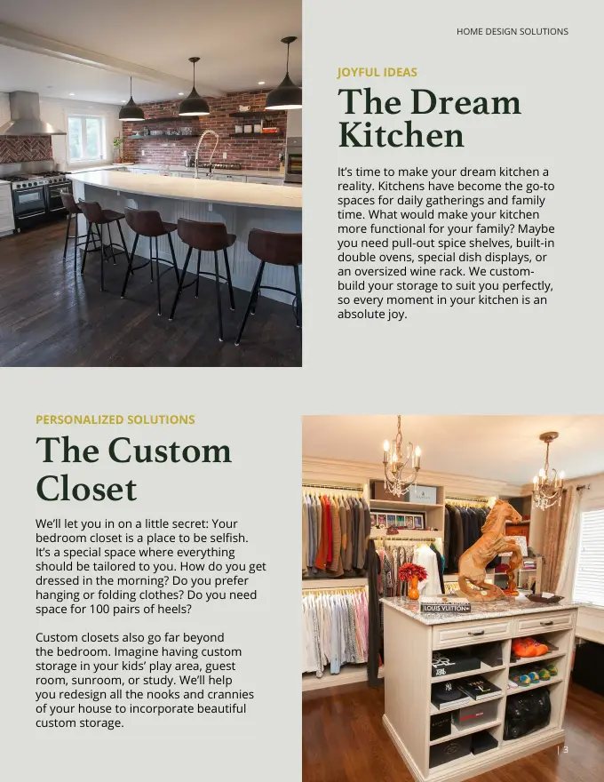The Home Design Lookbook, sample page 3