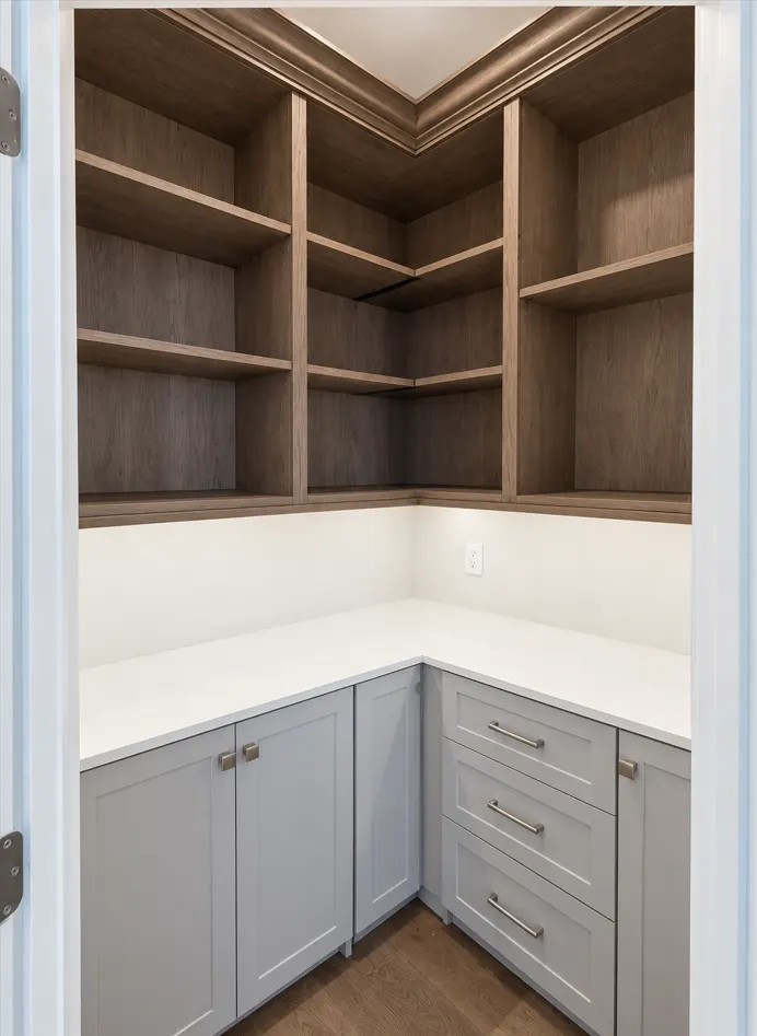Wood & Melamine Mixed in a Diplomat project