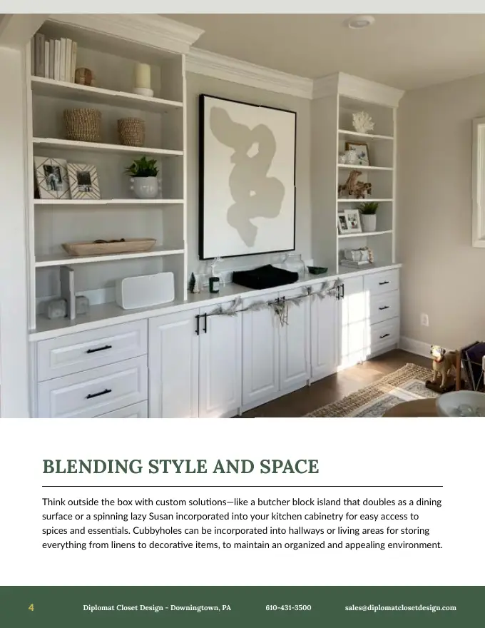 Renovating & Maximizing Your Space, sample page 4
