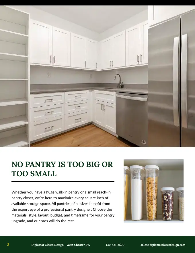 The Pantry Lookbook, sample page 3