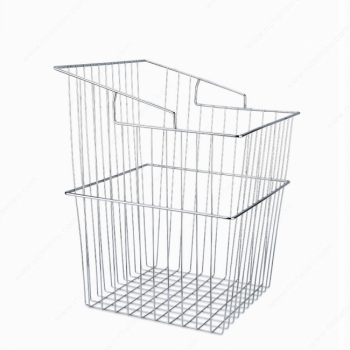 Tilt-out Laundry Basket Chrome