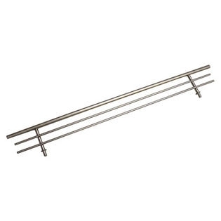 Satin Nickel Shoe Rail