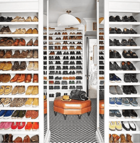 23 Shoe Organization Ideas For a Celebrity Closet Look