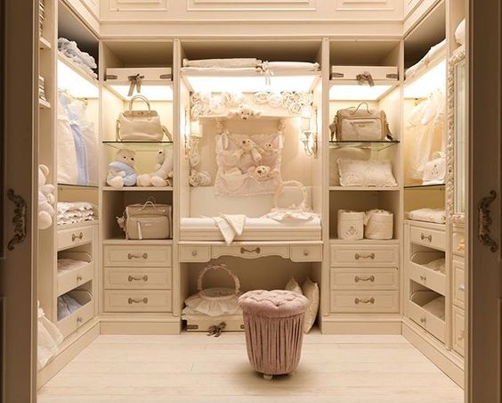 closet baby nursery