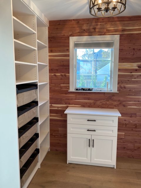 A Cedar Linen Closet Makeover - Shades of Blue Interiors