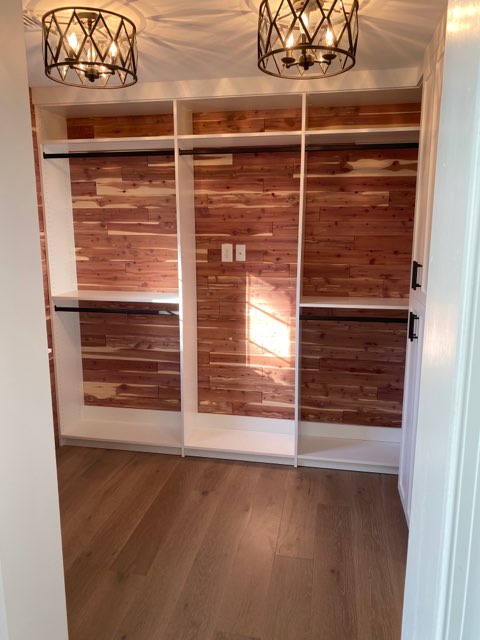 Add a cedar closet to your bedroom