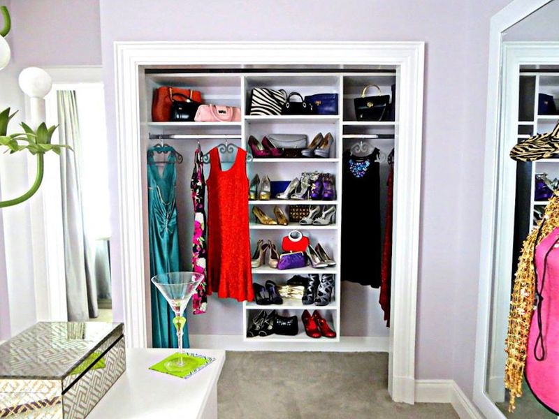 custom closet shelving ideas design