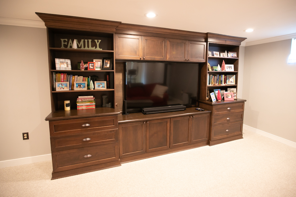 Maximize Your Space for 2021 with Basement Built-Ins