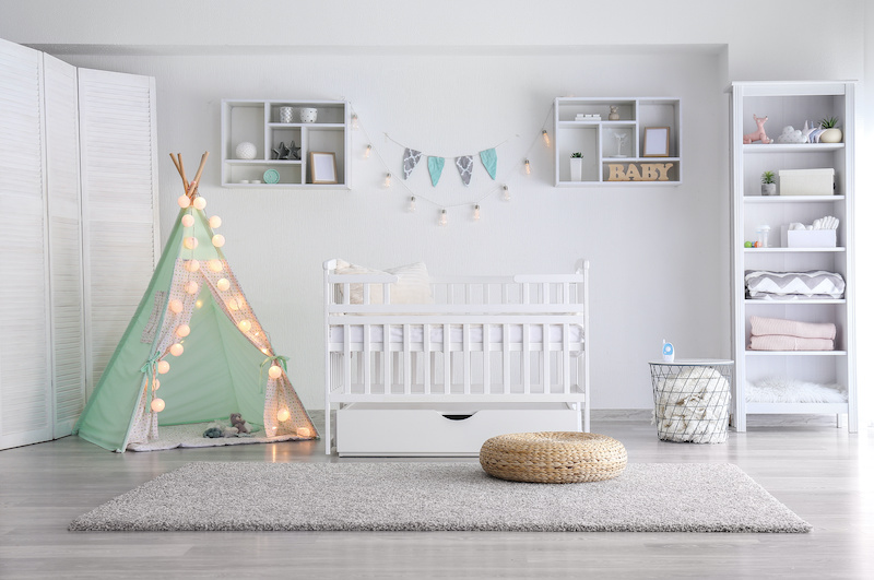 Ways to Organize Your Baby's Nursery Closet - Diplomat Closet Design