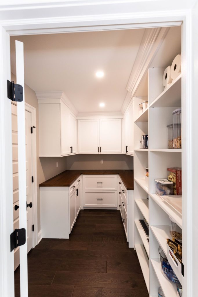 Tall Pull-Out Kitchen Cabinet, Double-Sided Full Access Pantry Storage