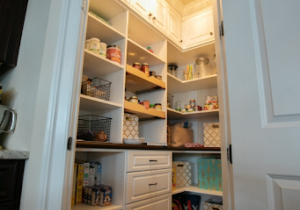 custom built-ins pantry